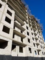 Корпус 8: монолитные работы, кладка стен